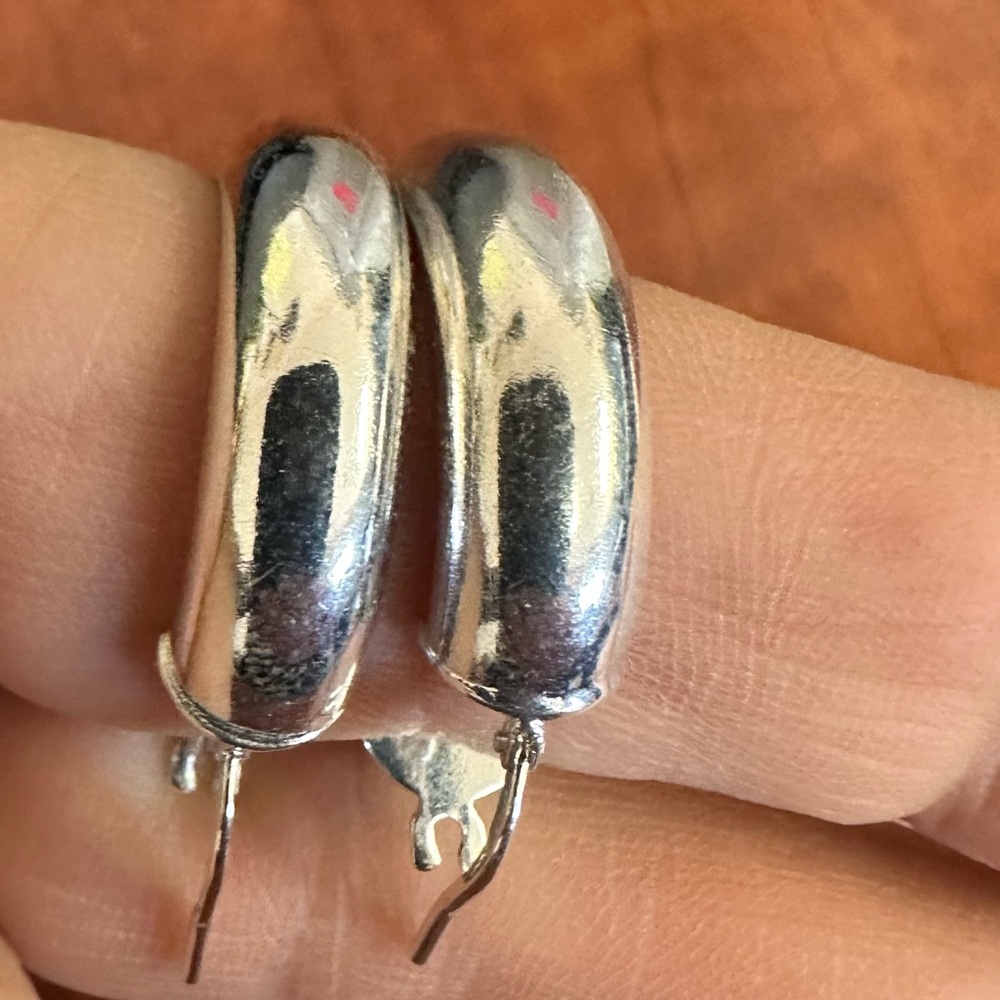 Dyadema Sterling over Bronze Earrings - Picture 2 of 5